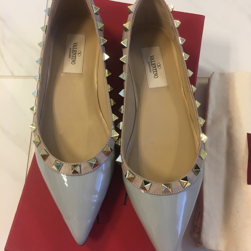Valentino rockstud flat